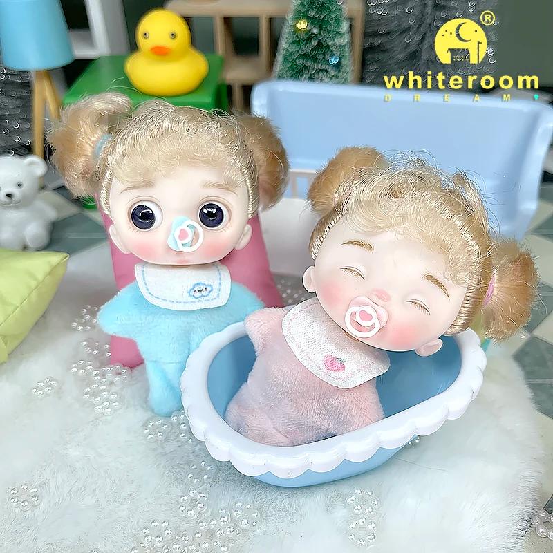 Mini jouets de poche pour filles, vêtements de poupée, bébé mignon souriant, maquillage du corps, po