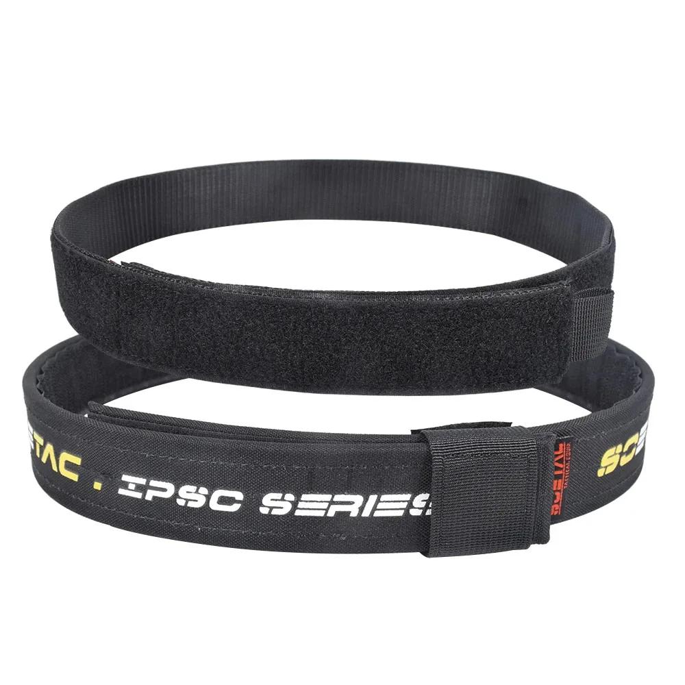 Ceinture tactique double couche IPSC IDPA, holster professionnel à dégagement rapide, ceinture de co