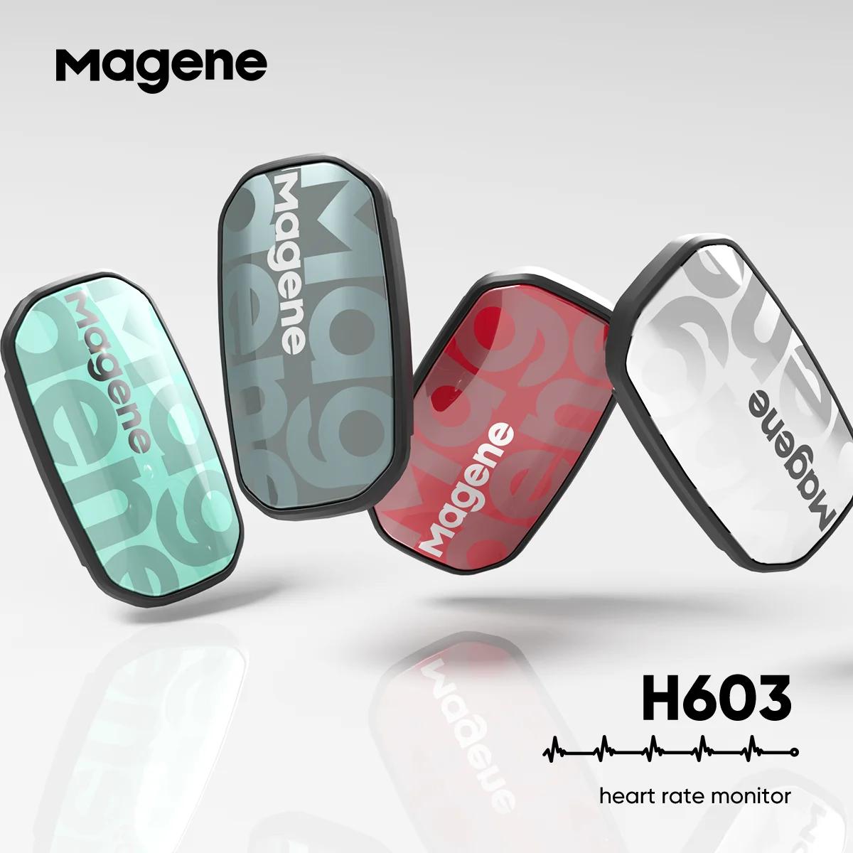 Magene H603 moniteur de fréquence cardiaque sangle pectorale divisée HRM Fitness Tracker Mover Bluet