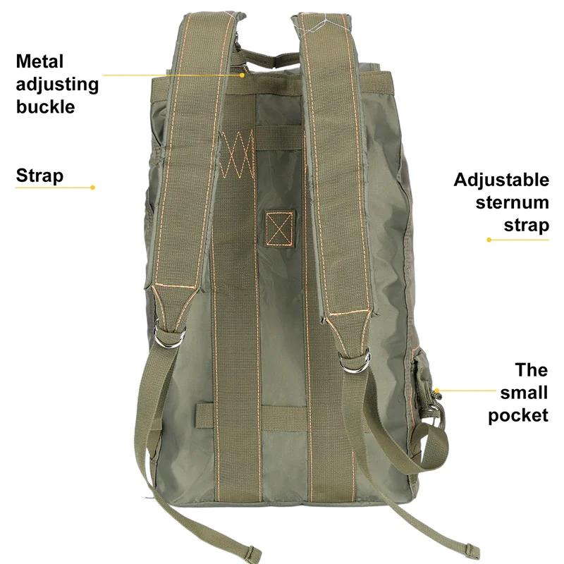 LQARMY – sac à dos polyvalent Durable, léger, pour Parachute, pour les voyages de chasse en plein ai