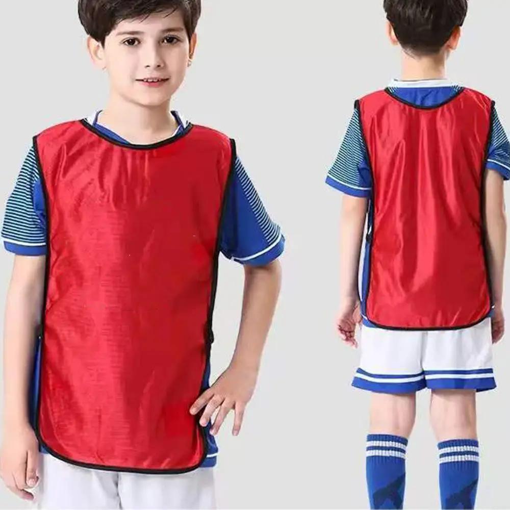 Maillot de football à séchage rapide pour enfants, maillot d'entraînement de football en plein air,