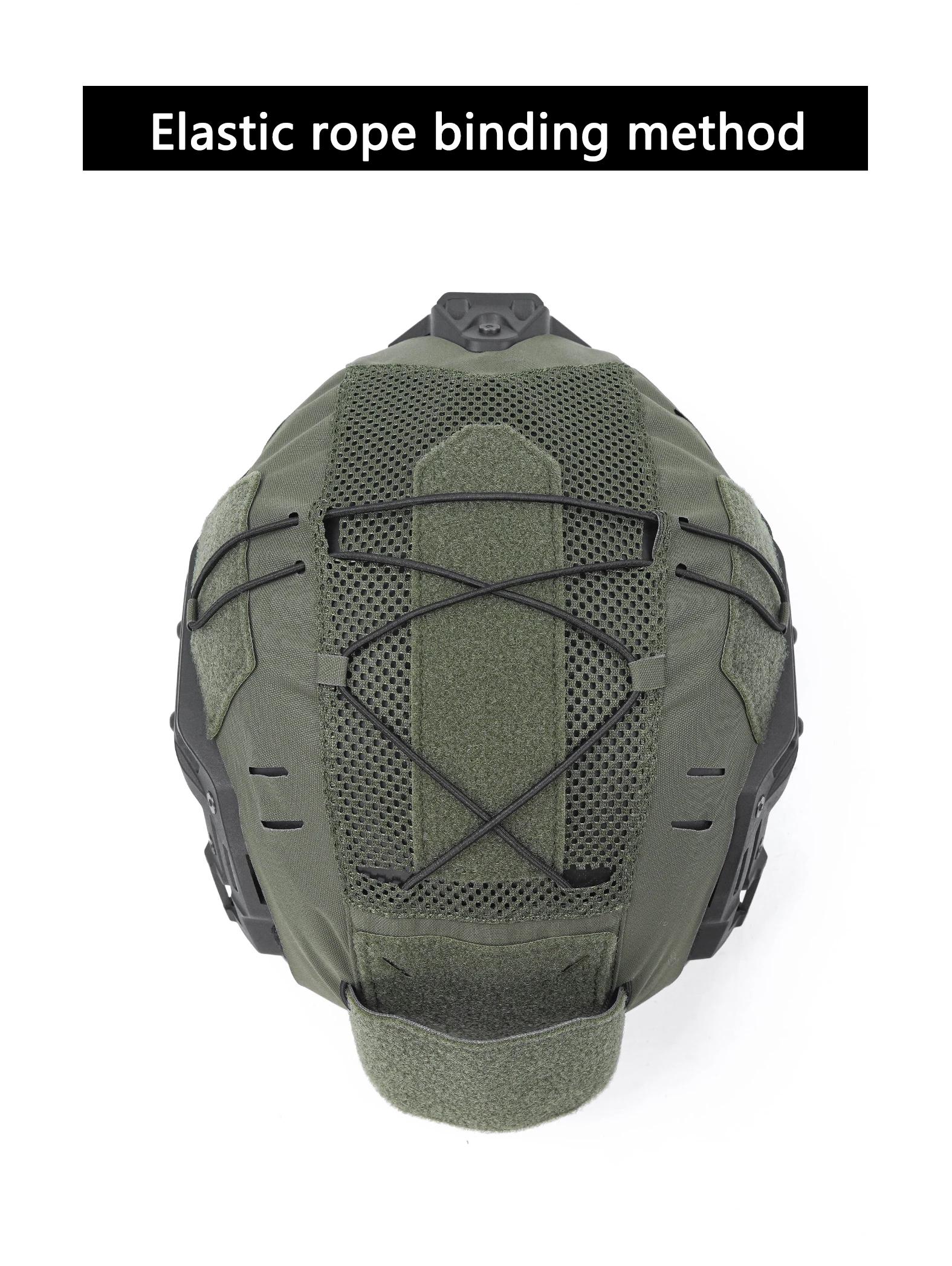 Dmgear Team Wendy housse de casque Exfil bosse balistique maille Ranger vert équipement tactique équ