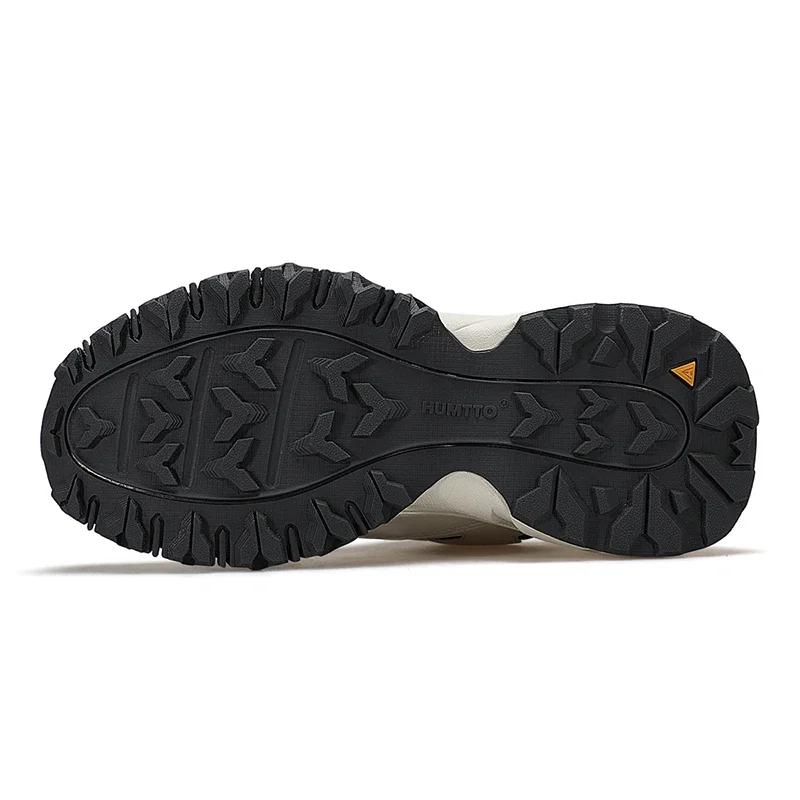 Chaussures de sport anti-aldes HUMTTO pour femme - Bottes de randonnée hiver design luxe extérieur