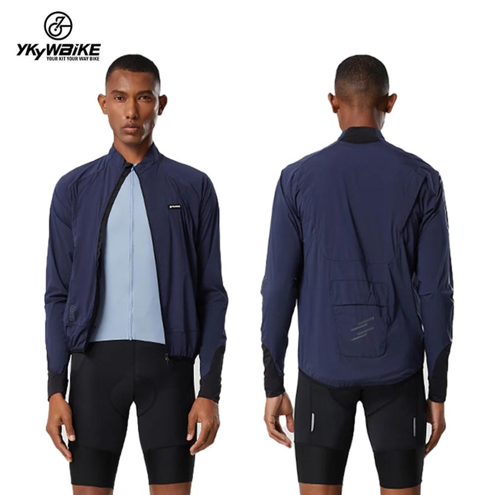 Veste coupe-vent cyclisme homme respirante légère pliable pour vélo route et VTT