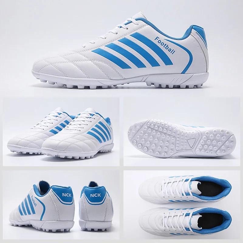Taille 32-44 enfant chaussures de Football coupe basse adulte baskets de course en plein air sport u