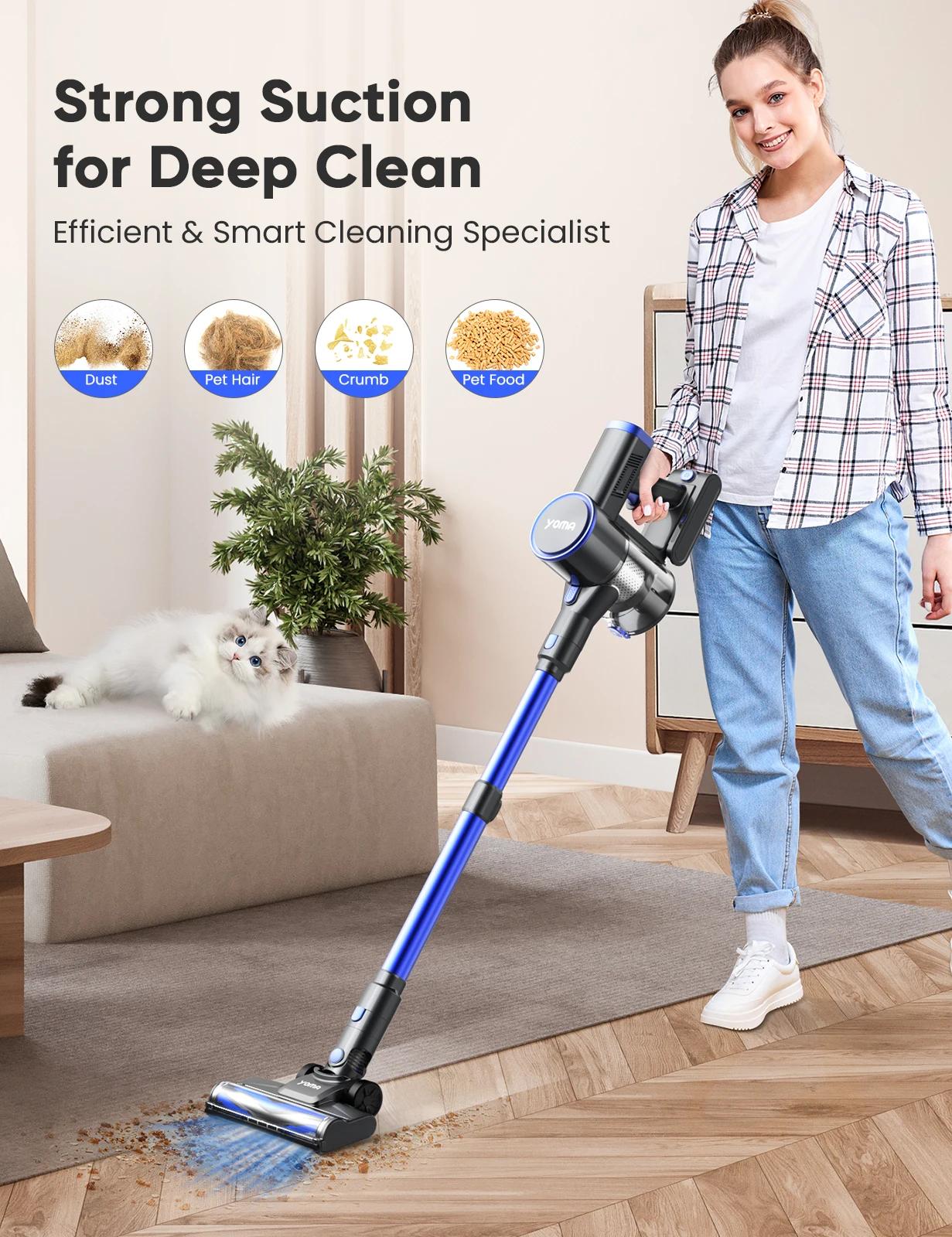 YOMA-Aspirateur sans fil N12, aspirateur à anciers injuste 6 en 1