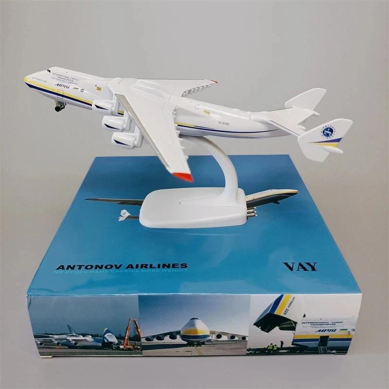 Modèle d'avion Antonov An-225 "Mriya", échelle 1/400, 20CM an225, en alliage moulé sous pression, po