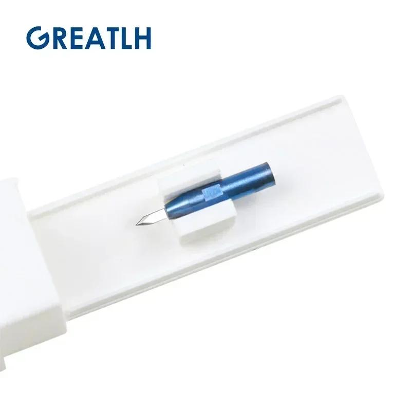 Stylo d'implantation de greffe de cheveux, lame en saphir, outil de plantation de cheveux, sourcils,