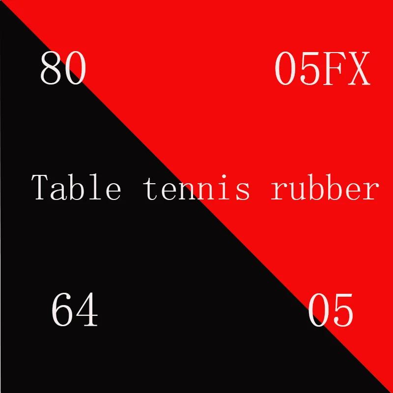 2 pièces vente haute qualité éponge rouge tennis de table lame en caoutchouc tennis de table tennis
