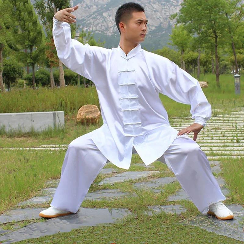 Costume Tai Chi traditionnel chinois - Vêtements Wushu arts martiaux - Uniforme Kung Fu adulte enfant