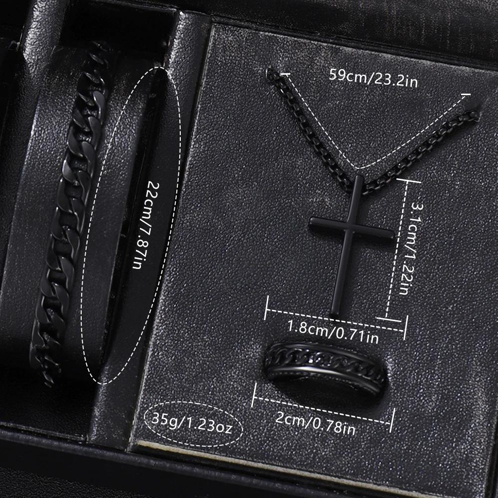 4 pièces coffret cadeau pour hommes d'affaires ensemble de montre tendance de la mode montre à quart