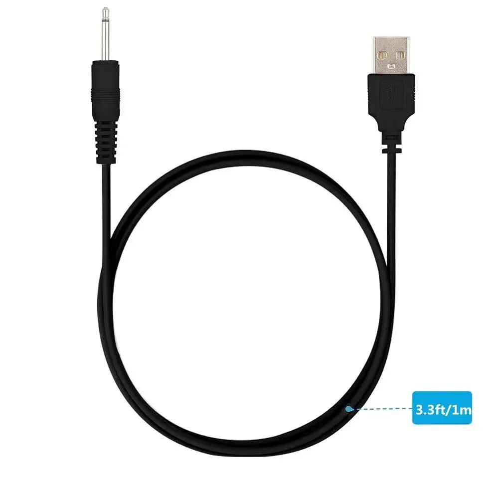 Câble chargeur USB DC 2.5 pour vibromasseur, aste, pour jouets adultes, accessoires de massage, alim