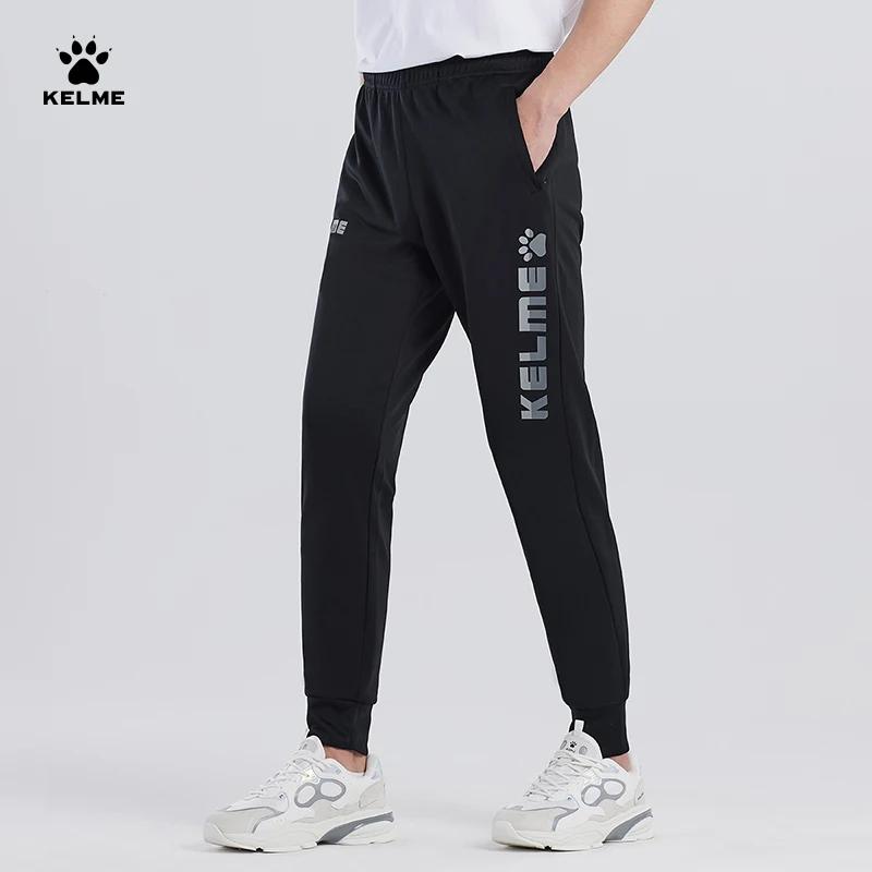 Kelme-Leggings de football pour hommes et femmes, pantalons d'entraînement sportif, pantalons de cou