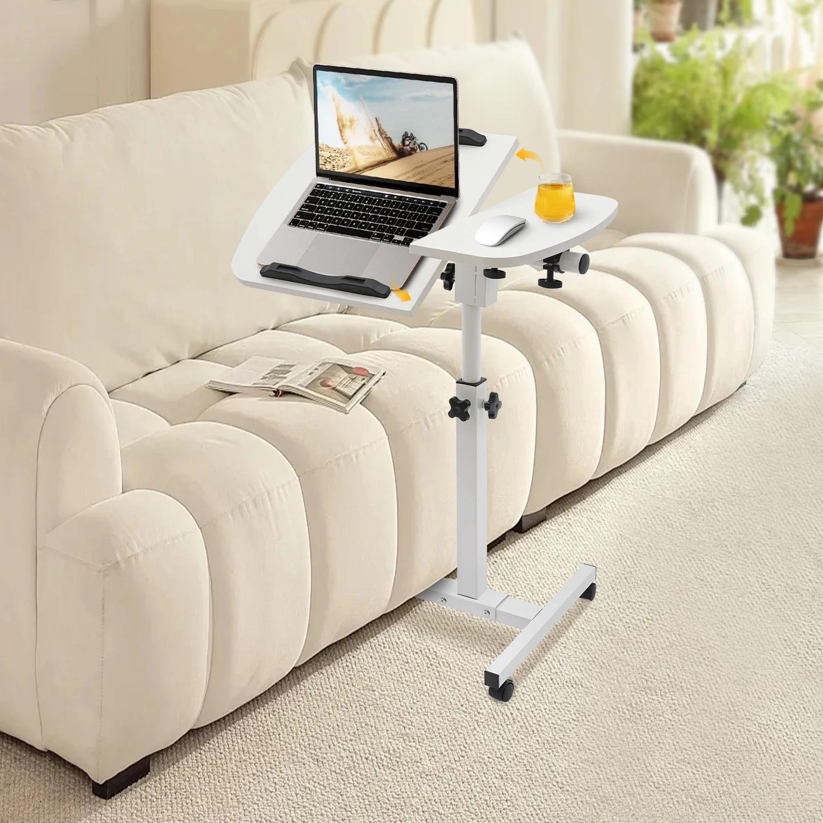 Angle & recommande-Table roulante réglable pour ordinateur portable, support pour ordinateur portabl
