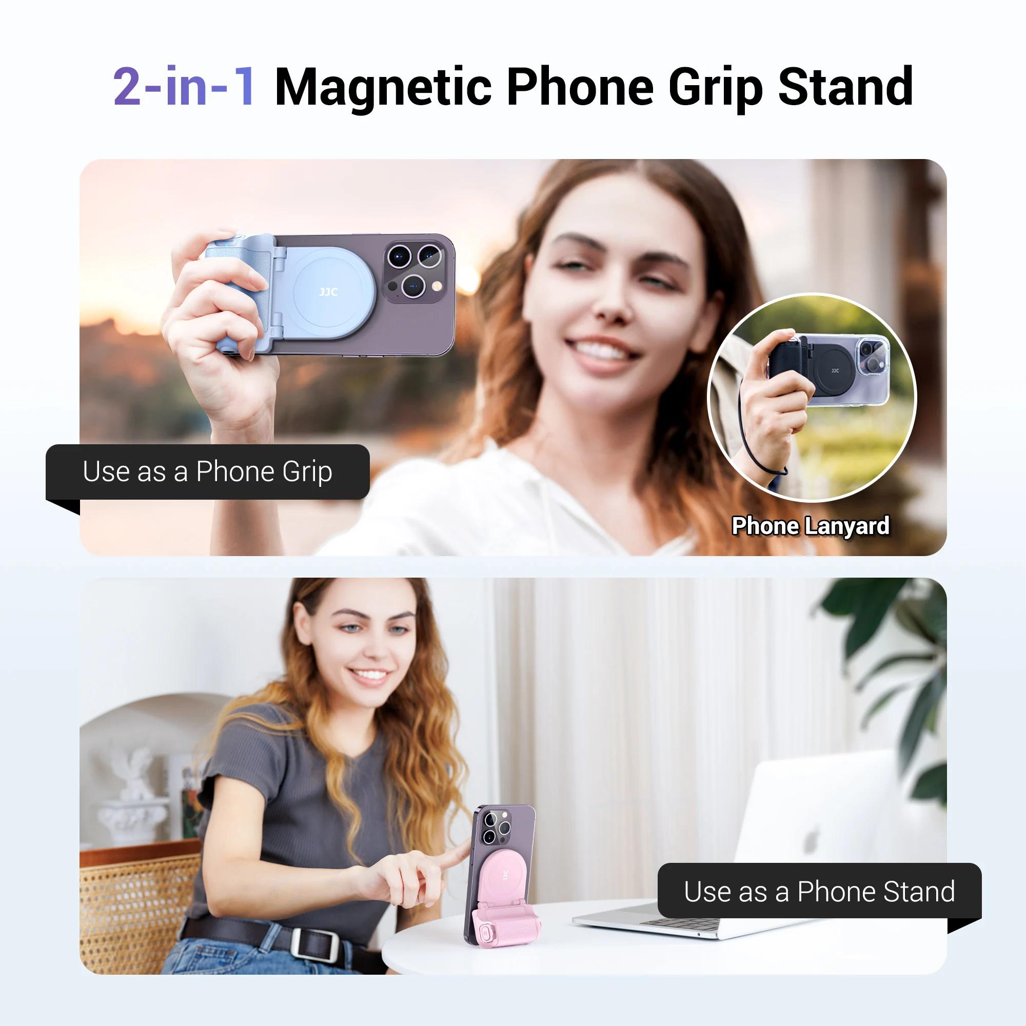 JJC poignée de téléphone magnétique support de téléphone poignée tok Magsafe poignée de caméra avec