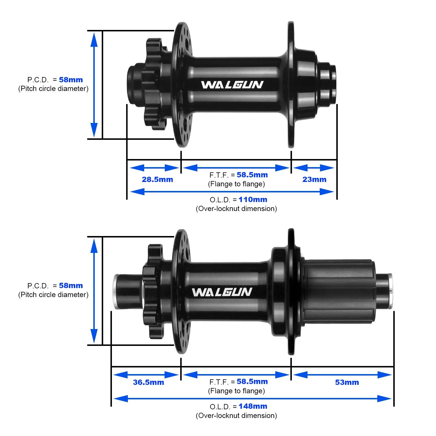 M1F M1R BOOST-Moyeu de VTT 28 32 36 trous 110mm 148mm HG MS micro spline XD XDR 11 12 V, moyeu de vé