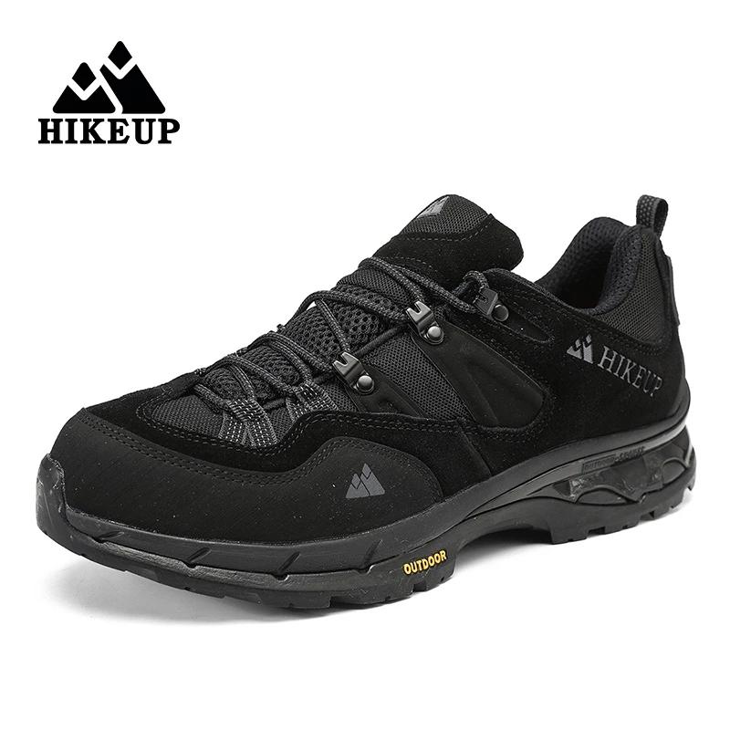 HIKEUP chaussures de randonnée en plein air antidérapantes résistantes à l'usure respirant résistant