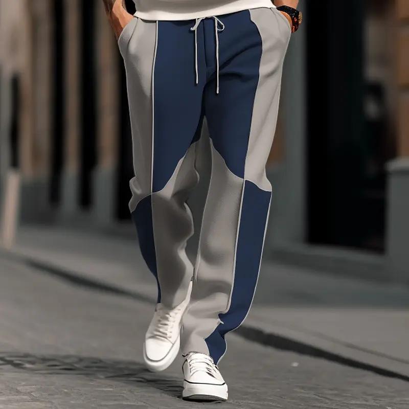 Pantalons de survêtement pour hommes pantalons de jogging jambe droite pantalons de survêtement Patc