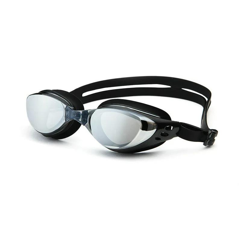 Galvanoplastie myopie-1 ~-10 lunettes de natation hommes femmes Anti-buée ArenaBlack frêne étanche p