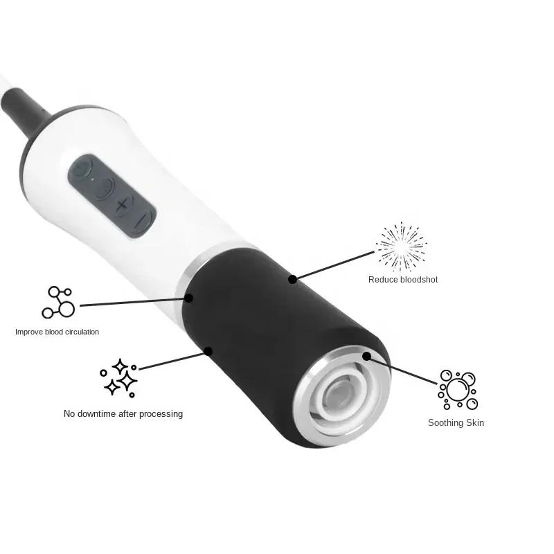 Appareil facial à bulles de CO2 pour le resserrement de la peau, oxygénation par bulles, aspiration