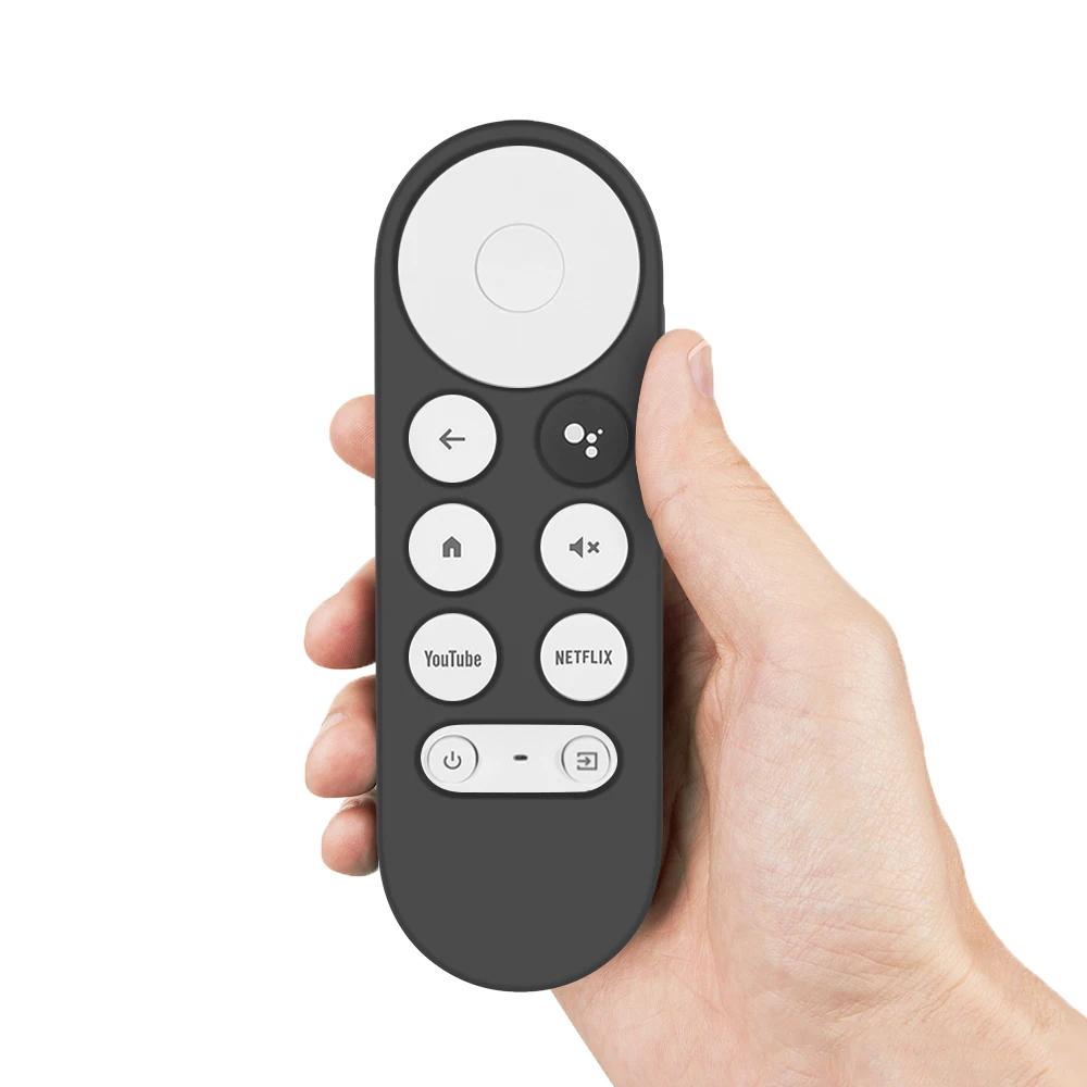 Étui de télécommande pour Google Chromecast Smart TV 2020, housse de protection en Silicone, Anti-ch