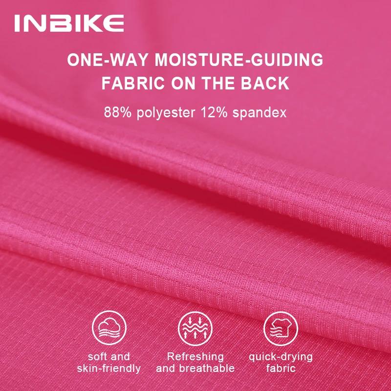 INBIKE – maillot de cyclisme à manches longues pour femmes, vêtements de vélo pour l'équitation, hau