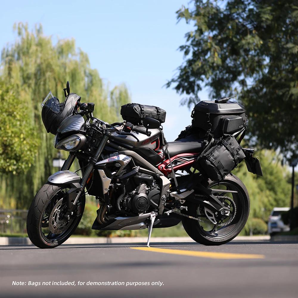 Rhinowalk – Base de selle universelle pour moto, emballage de siège arrière, accessoires de sac laté