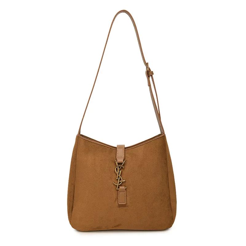Sac seau spacieux grande capacité 2026 pour femme, sac à bandoulière Hobo, sac fourre-tout pour traj