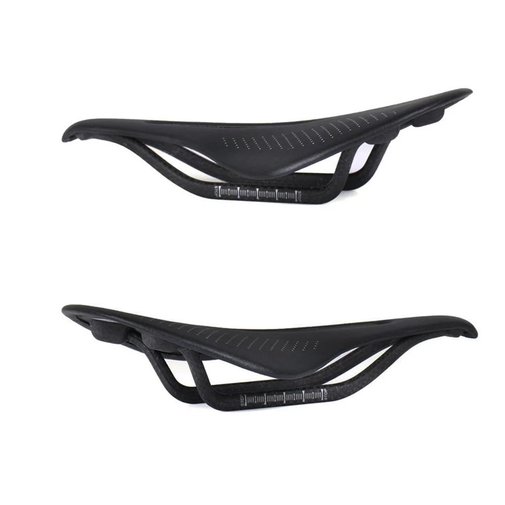 Nouveau selle de vélo en carbone EVA 89g selle ultralégère confortable selle vtt 7x7mm vélo de cours