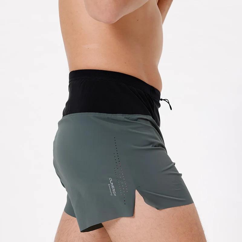 AONIJIE-Short de sport respirant à séchage rapide pour hommes, troncs athlétiques pour hommes, cours