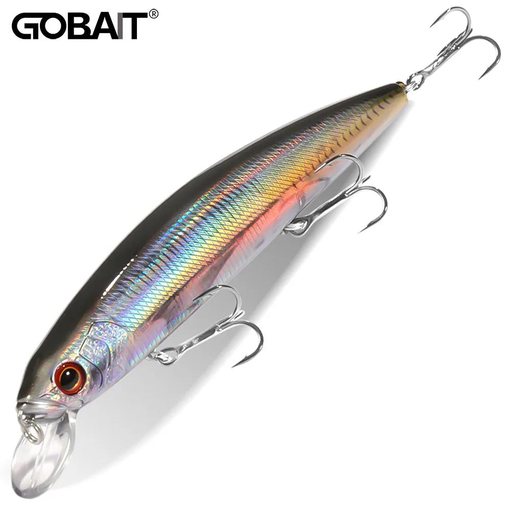 GOBAIT méné flottant 14 cm 24g leurre de pêche en eau supérieure système de poids appât dur suspendu