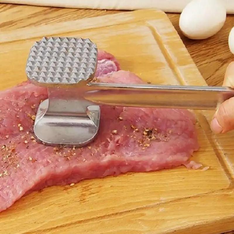 Marteau d'attendrisseur de viande en alliage de Zinc, outil de maillet pour frapper le bœuf, le Stea