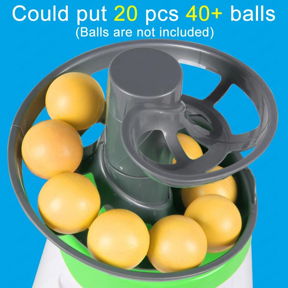 4 * AA batterie Mini Tennis de Table Robot Service Machine de lancement formateur adulte enfant Spor