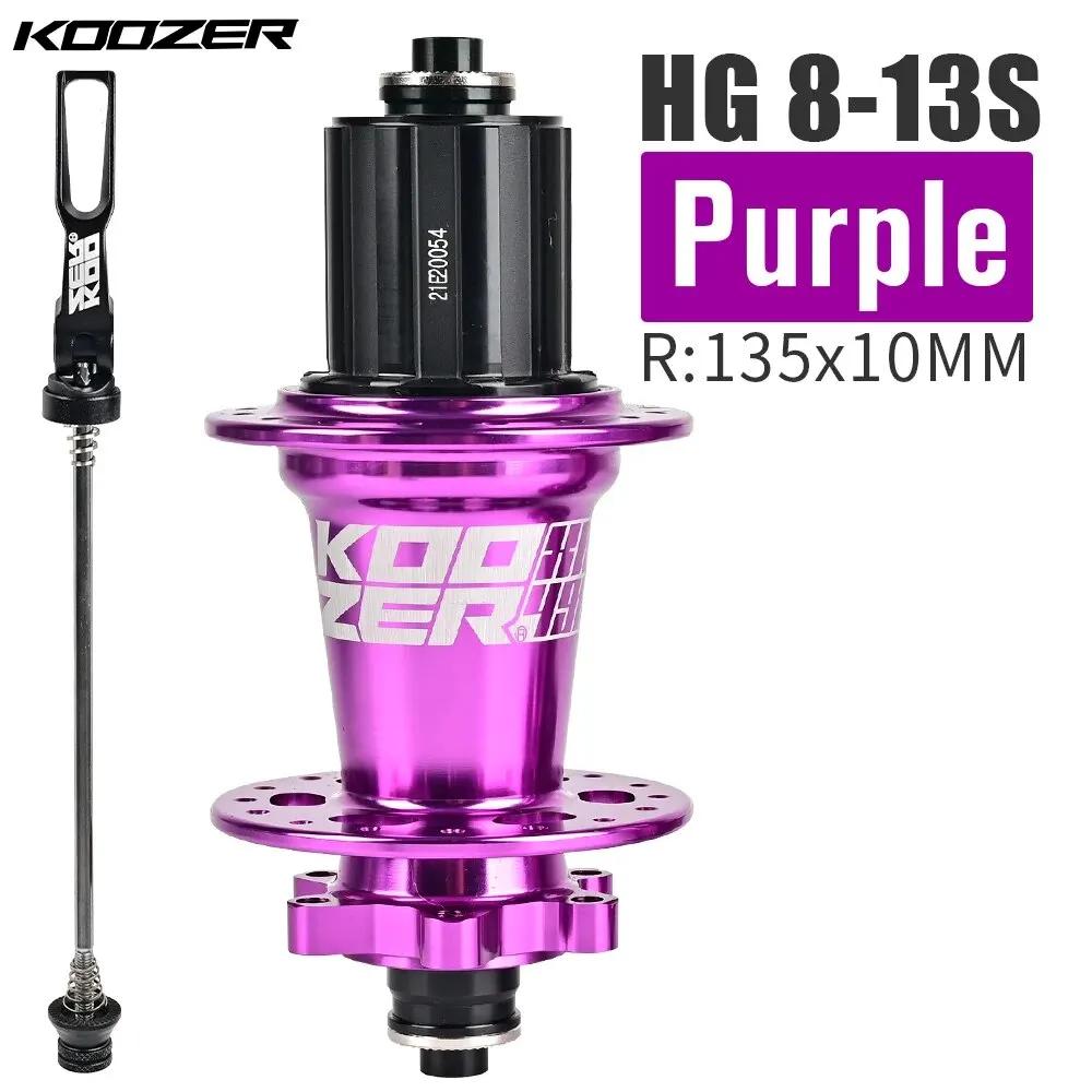Koozer XM490PRO HG moyeu de vélo vtt 8 9 10 11 12S 28H 32H 36 trous CRMO axe en acier 100 135 QR 142