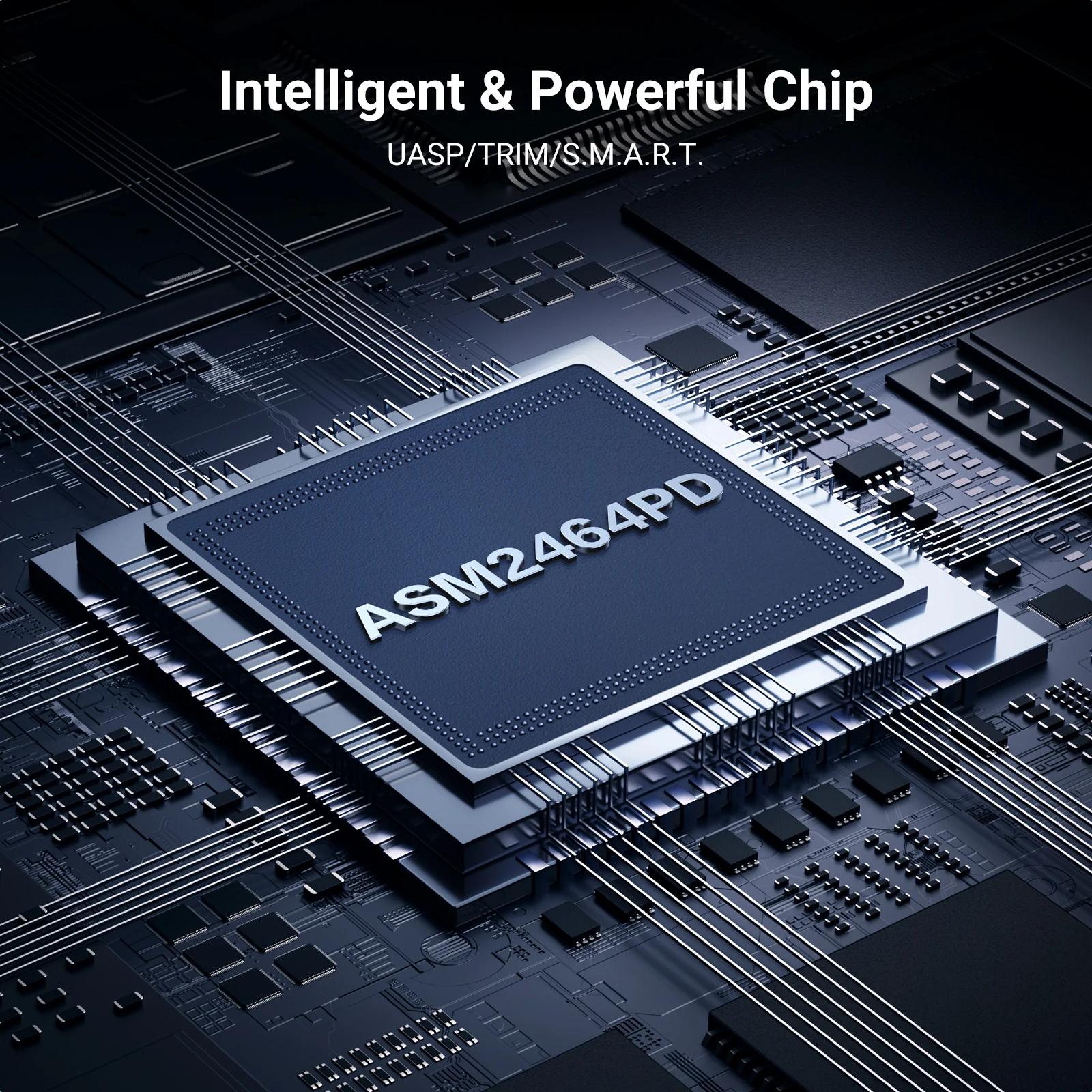 Boîtier SSD NVMe UGREEN 40 Gbps M.2 vers USB4.0, compatible avec les SSD M.2 NVME PCIe, avec dissipa
