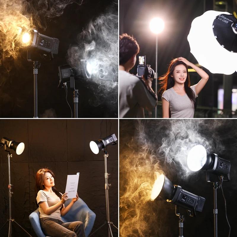 Ulanzi VL-200Bi 200W V-Mount COB Light sans fil Andrea Control 2700K-6500K Video Light for Skit Vide