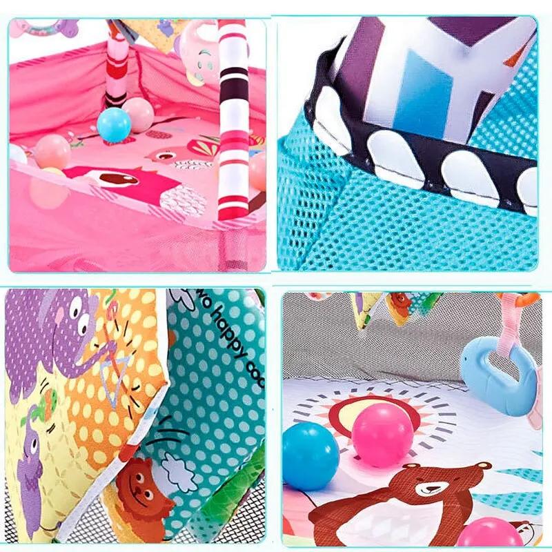 Cadre de Fitness pour Bébé, Polymère de Jeu, Clôture Multifonction, Couverture d'Activité, Jouets po