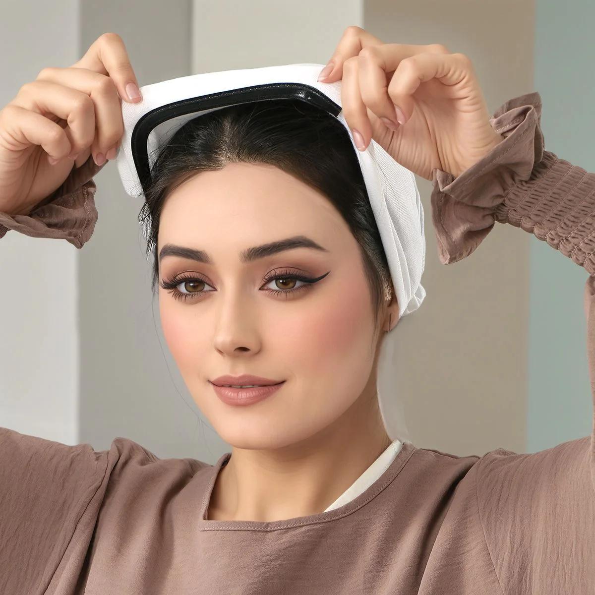 Haute qualité coton Modal Hijabs anti-dérapant élastique cravate dos casquettes intérieures foulard