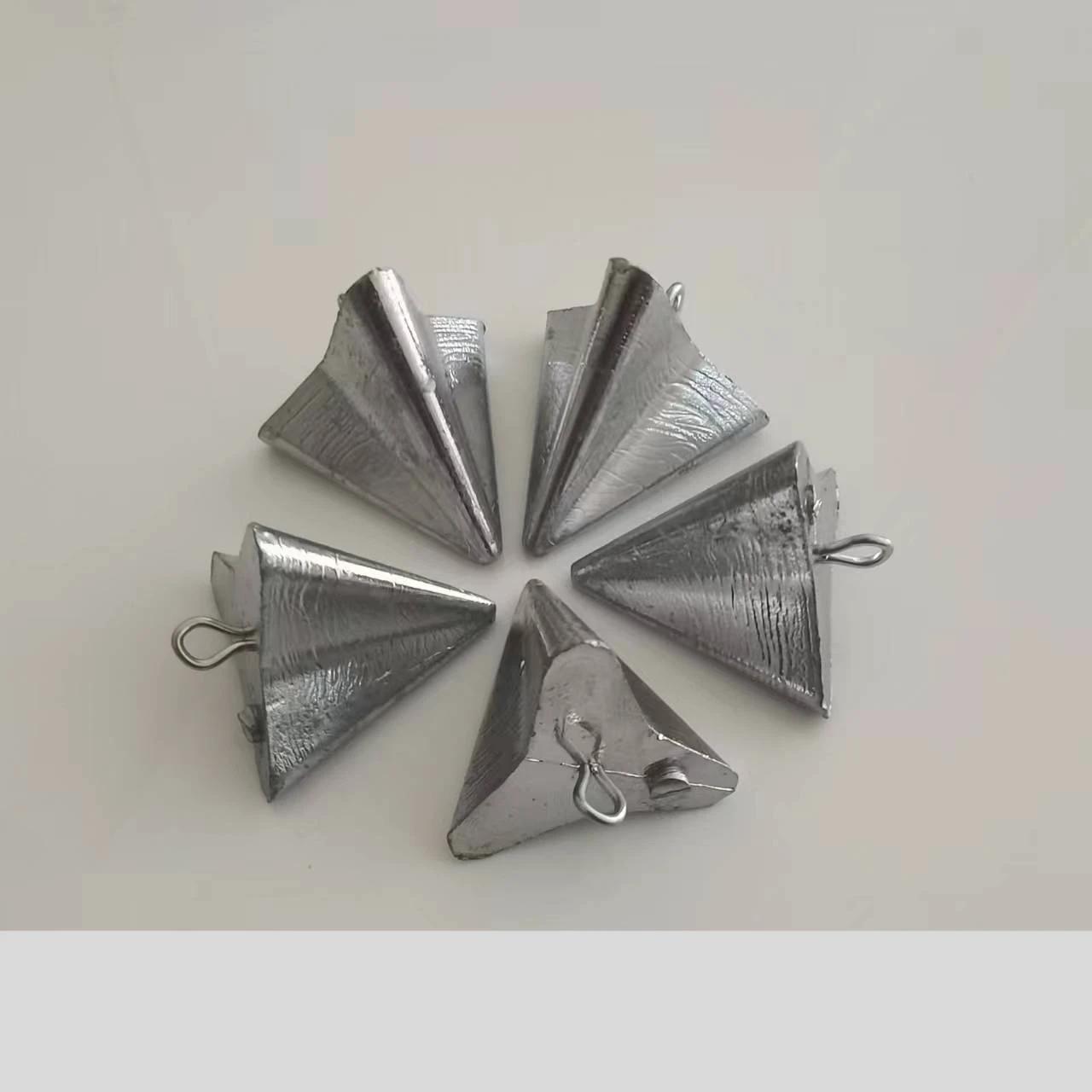 Triangle plomb pendentif goutte d'eau plomb Thallium pêche en mer positionnement plomb pendentif acc