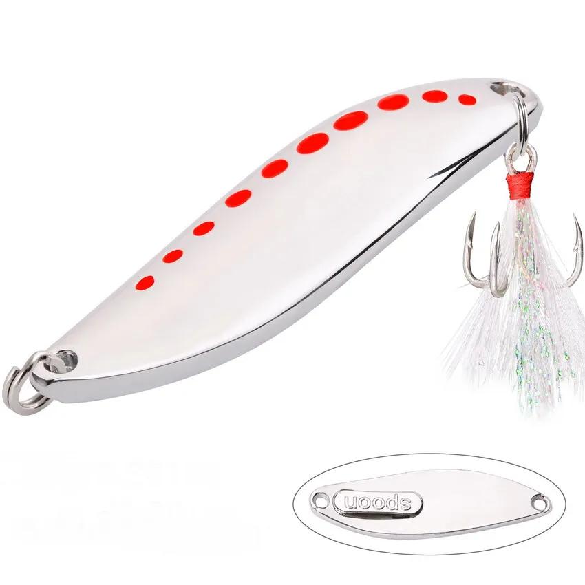 Métal Vib sangsue Spinners cuillère leurres 2.5g 5g 7.5g 10g 15g 20g 25g 30g appât artificiel leurre