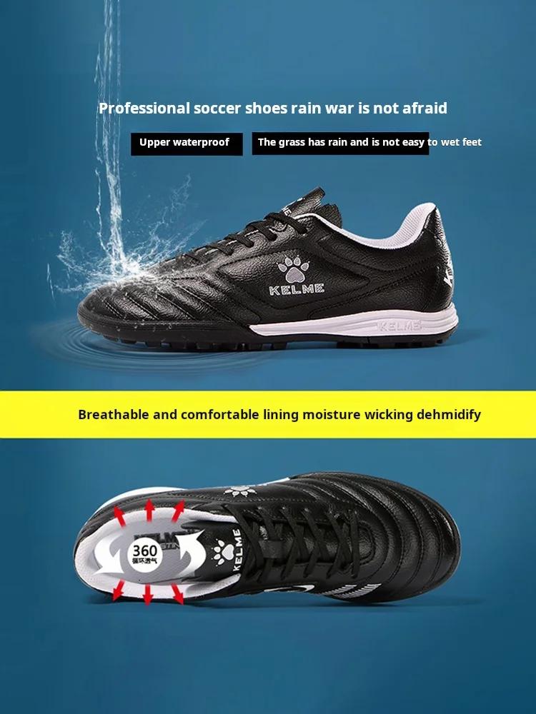 Chaussures Football Kelme Tf Broken Nail Adultes Jeunes - Antidérapantes Gazon Artificiel Jeu à 5 Compétition