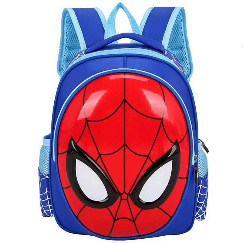 Sacs à dos Spiderman Kawaii, sacs d'école pour étudiants, super-héros, dessin animé 3D stéréo, sac à