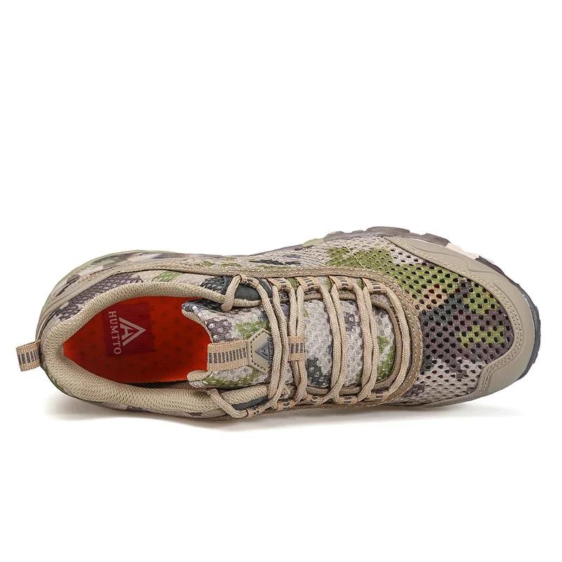 HUMTTO-Chaussures de dehors Respirantes pour Homme, Baskets d'Escalade, de Randonnée, d'Extérieur, d