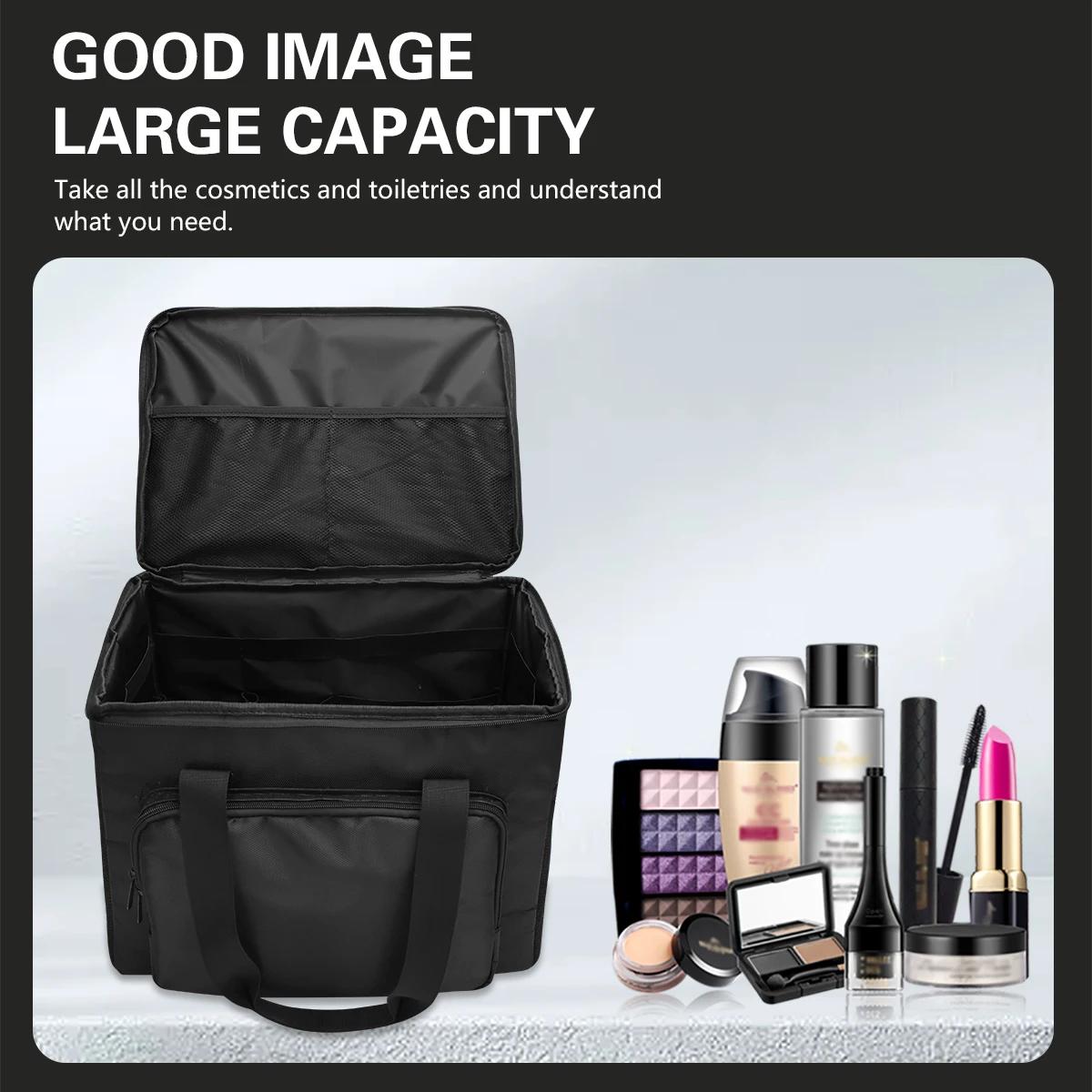 Sac de rangement grande capacité pour outils et ciseaux, trousse de maquillage pour salon de coiffur