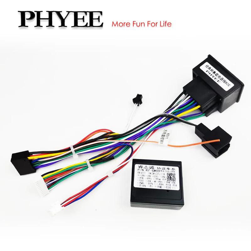 Adaptateur de faisceau de câbles CAN Bus, câble Android avec connecteur 16 broches, pour Chevrolet C