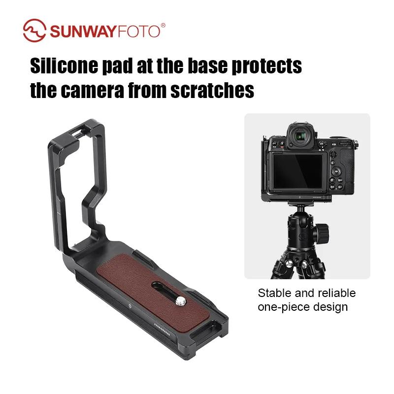 StalWAYFOTO PNL-Z8 L-prompt ket pour Nikon Z8 DSLR Arca Swiss Quick Release Plate Accessoires pour a