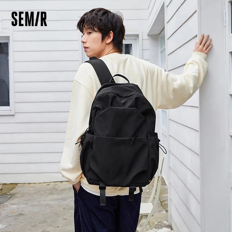 SEMIR-Sac à Dos observateur de Voyage pour Homme et Femme, Cartable de Grande Capacité pour Ordinate