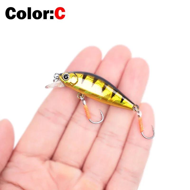 OUTKIT 2022 nouvelle arrivée conception japonaise petits leurres leurre de pêche 3.2g 45mm coulant v