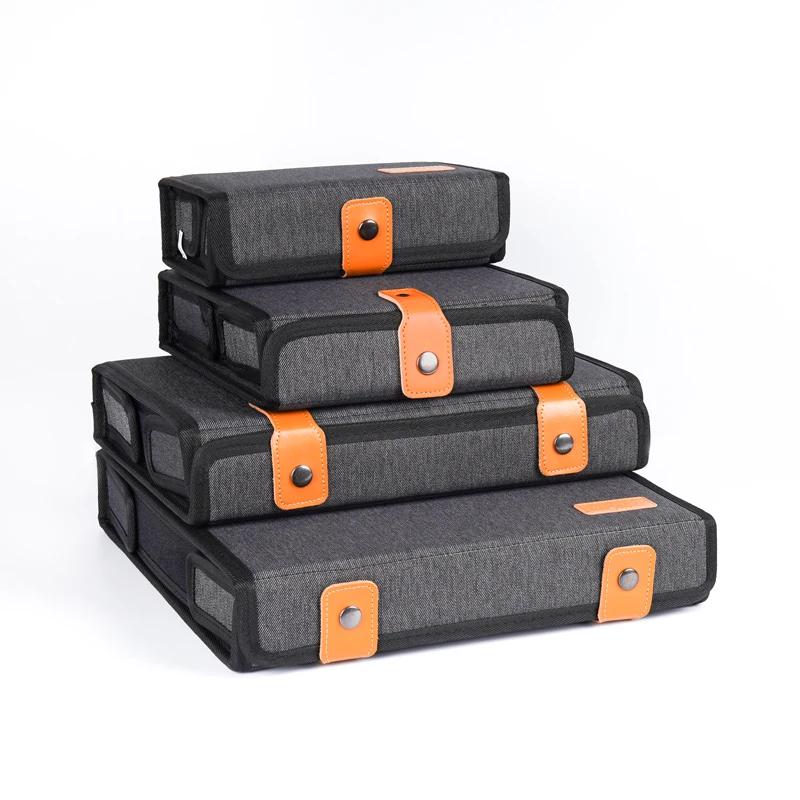 Multi fonctionnel numérique écouteur DAP HiFi lecteur câble produits sac de rangement boîte tissu ma