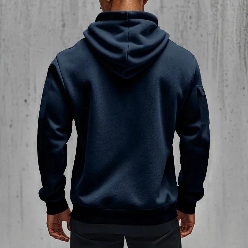 Honda Racing – sweat à capuche multi-poches avec fermeture éclair pour homme, vêtement de sport déco